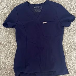 Figs Catarina™ One-Pocket Scrub Top XS/navy